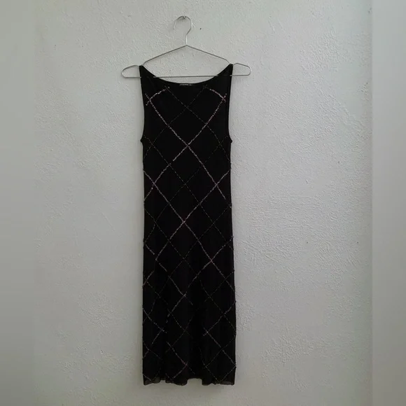 Vivienne Tam | Dresses | Vivienne Tam Beaded Mesh Dress | Poshmark